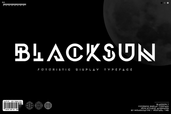 Blacksun: Mastering the Art of Futuristic Display Typography