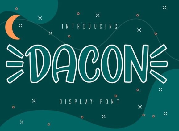 Dacon Font: Elevating Brand Identity with Whimsical Typography