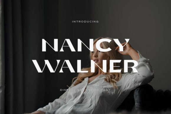 Nancy Walner: Stylish Display Font for Modern Design