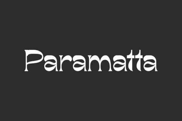 Paramatta: A Stylish Display Font for Unique Designs