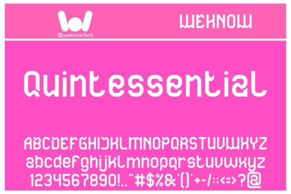 Quintessential: The Techno-Sci-Fi Display Font Defining Modern Digital Identity
