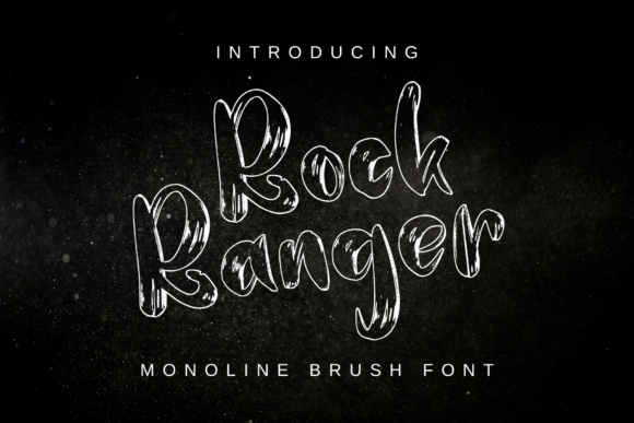 Rock Ranger: Mastering Bold Monoline Brush Typography for Modern Design
