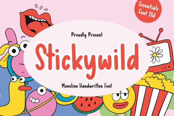 Unlocking Brand Personality with the Stickywild Handwritten Typeface