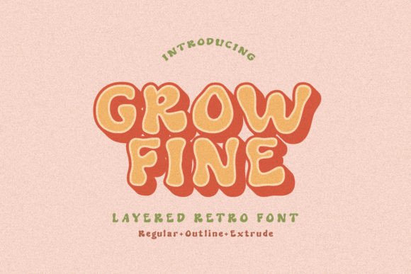 Unlocking Retro Depth: A Comprehensive Guide to the Grow Fine Layered Typography System