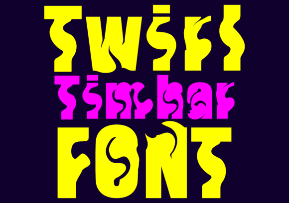 Unlocking Whimsy: A Comprehensive Guide to the Twirl Timhar Display Font