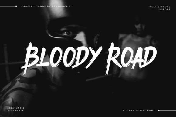 Why Bloody Road Is the Bold Typography Choice Your Next Project Needs