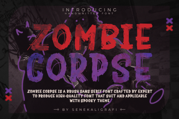 Zombie Corpse: Mastering the Art of Horror-Inspired Typography